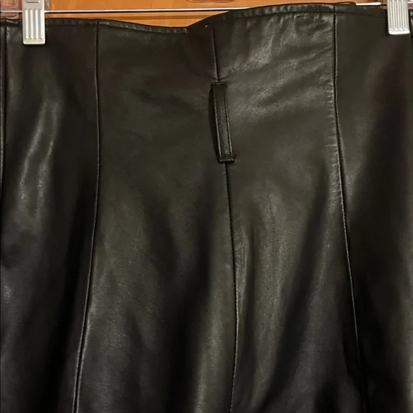 Lamarque Black Leather Trousers - Picture 6 of 6